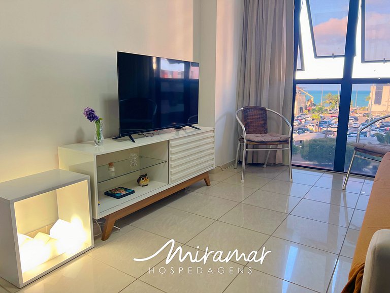 Apartamento c/ para o Vista Mar em Manaira