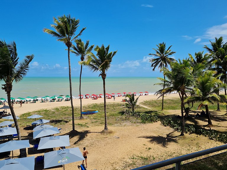 Confortável Suíte Lateral Mar no Na Praia Bessa