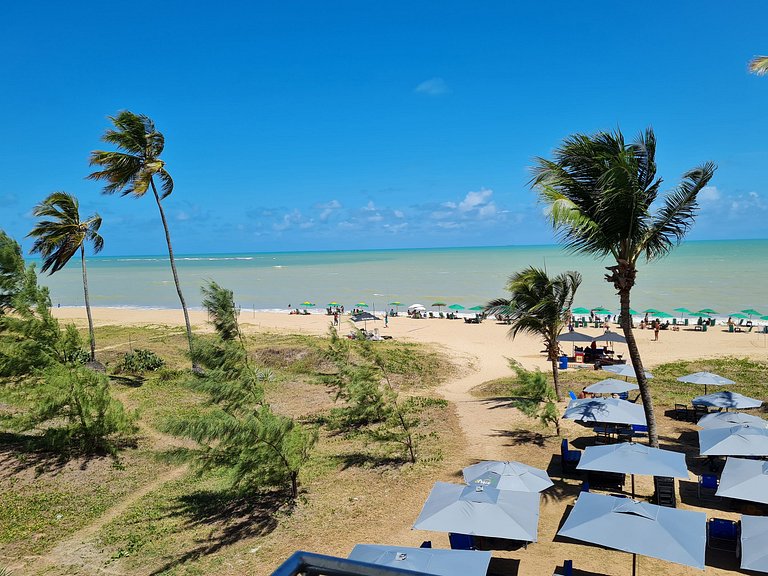 Confortável Suíte Lateral Mar no Na Praia Bessa