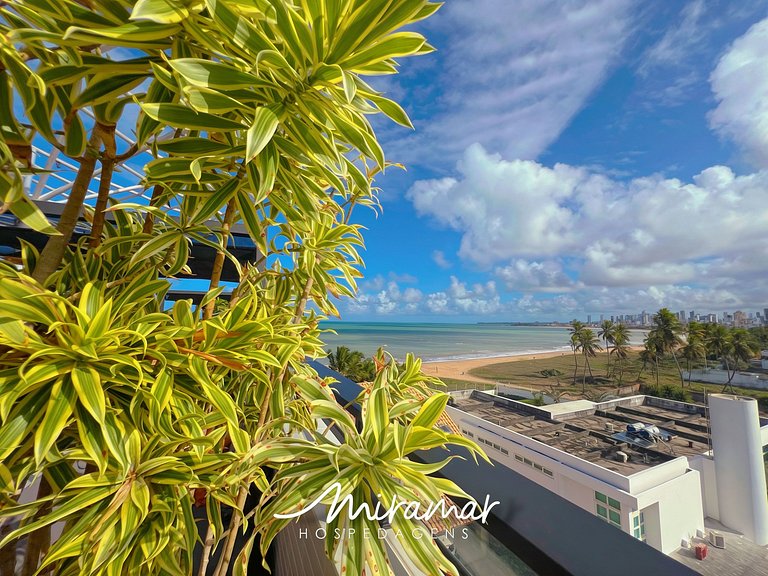 Flat Moderno À Beira Mar em João Pessoa