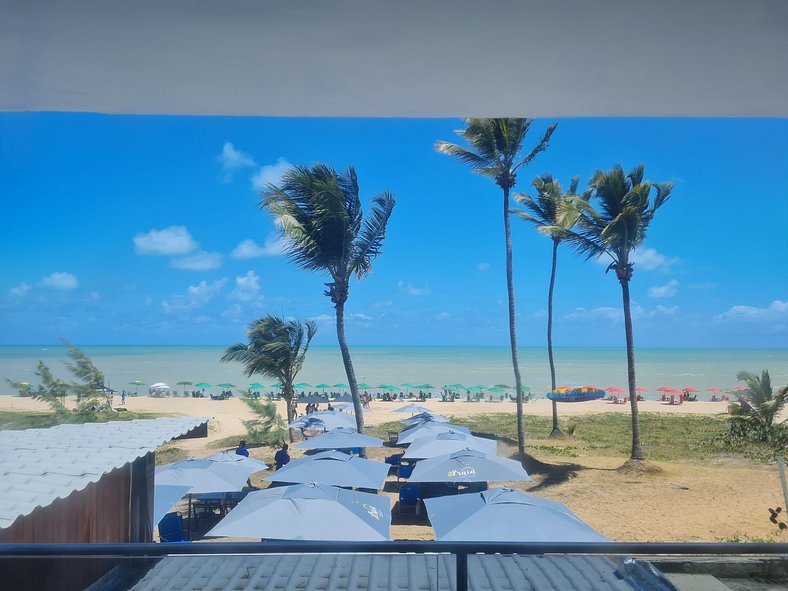 Linda Suíte Frente Mar no Na Praia