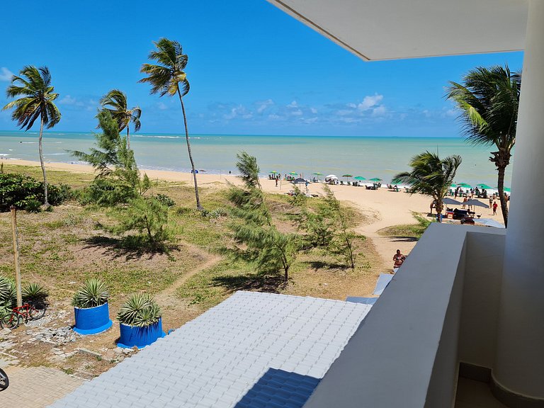 Linda Suíte Frente Mar no Na Praia