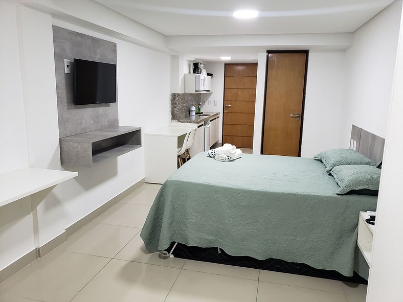 Lindo Studio no Gold Flat - Cabo Branco