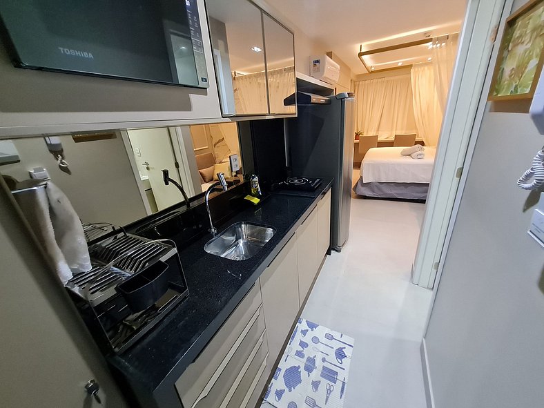 Luxuoso Flat no Vivendas do Mar