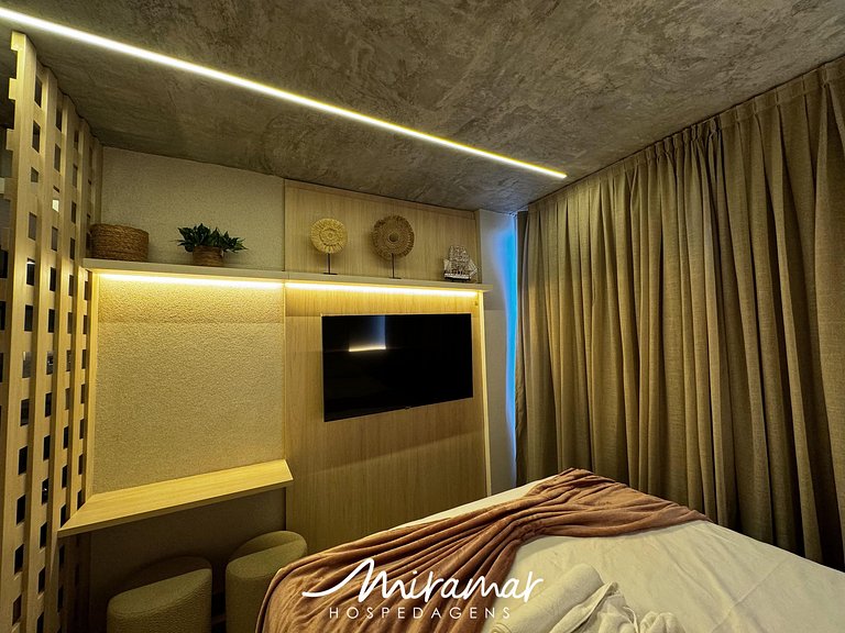 Studio com Varanda Vista Mar - Setai Yacht -